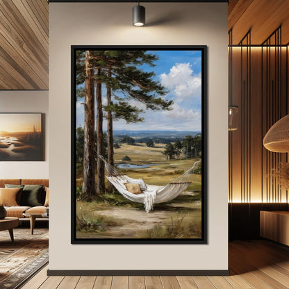 Pine Hammock Country Escape Canvas Wall Art