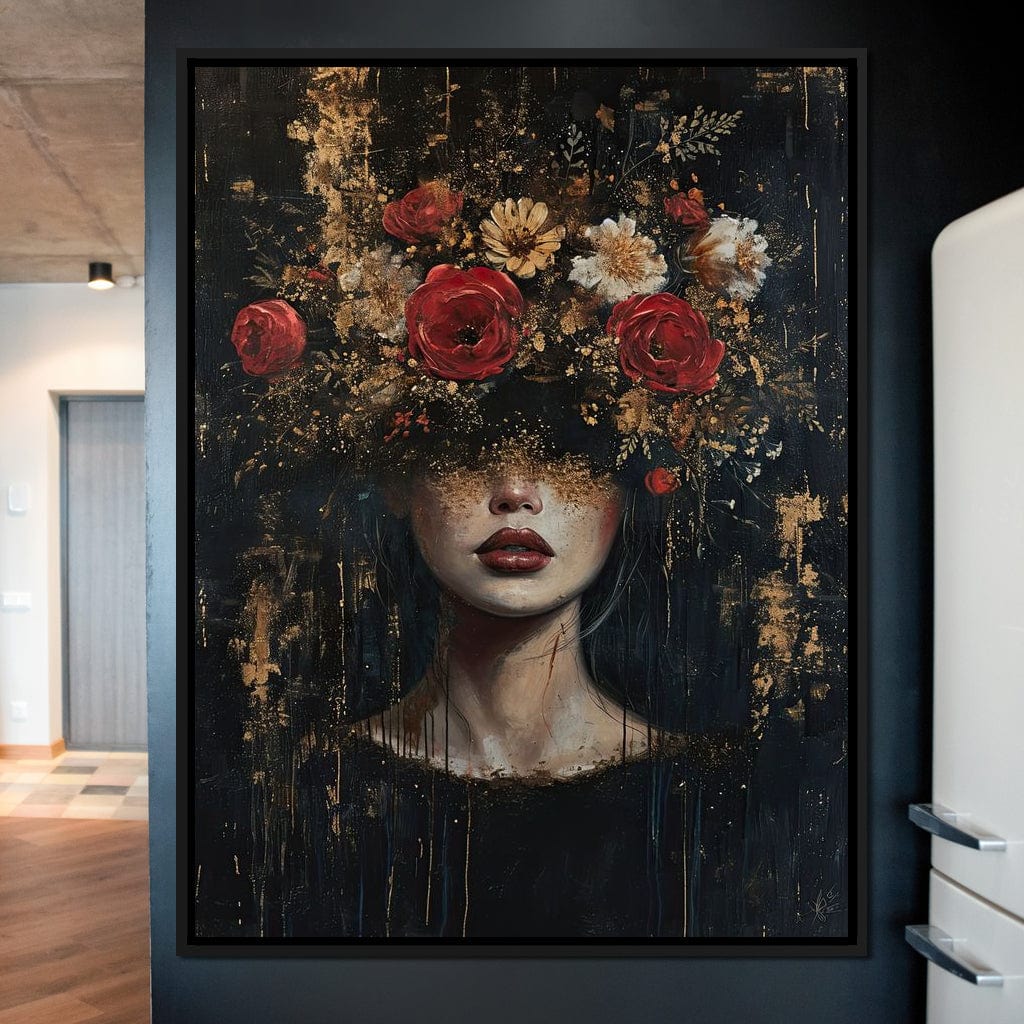 Bloom of the Nightfall Canvas Wall Art
