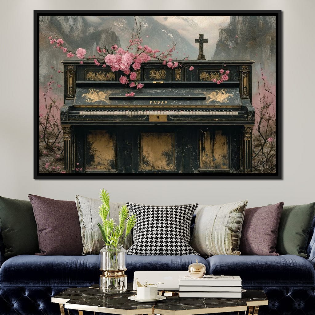 Floral Music Collection 10 Canvas Wall Art