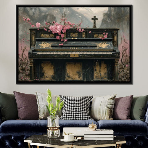Floral Music Collection 10 Canvas Wall Art