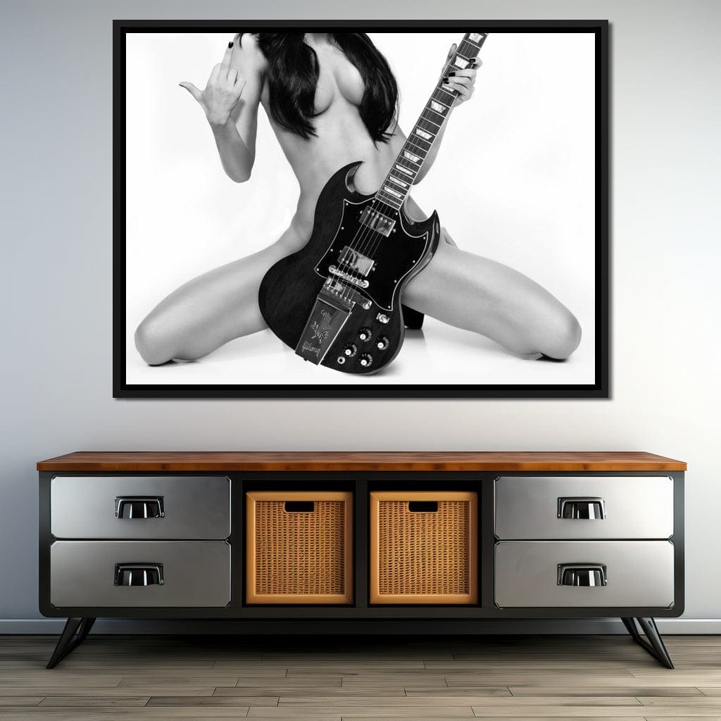 Go Rock Yourself Canvas Wall Art