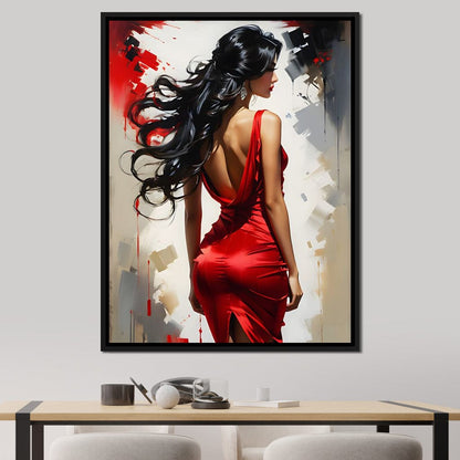 Women in Portraiture Canvas Wall Art