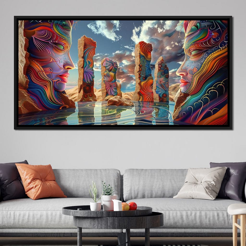 The Guardians of Psychedelia Canvas Wall Art