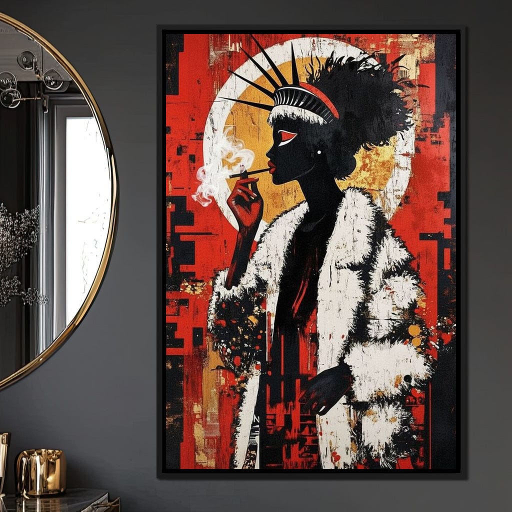 Liberty Lady Canvas Wall Art