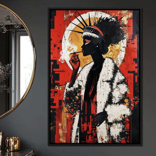 Liberty Lady Canvas Wall Art