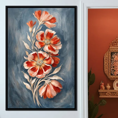 Emberlight Florals Canvas Wall Art