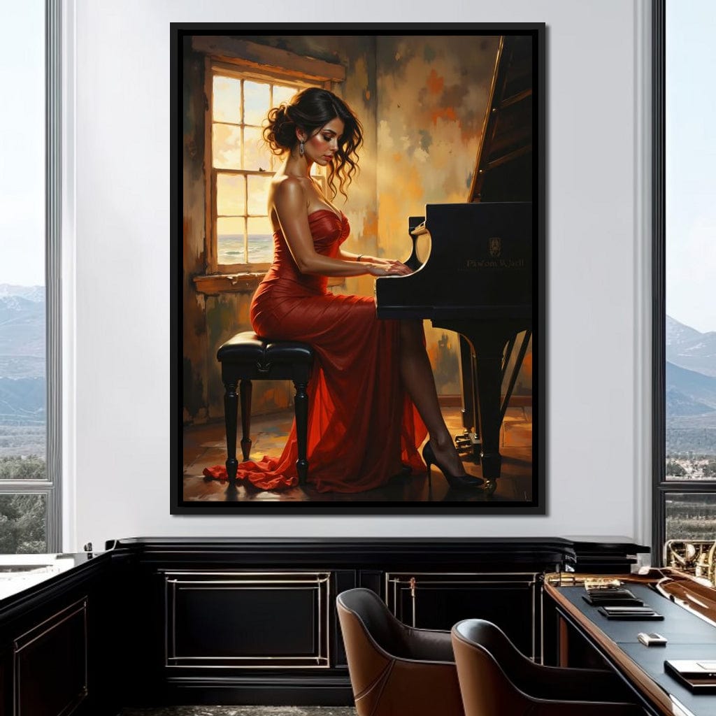 Female Portrait 345 Canvas Wall Art