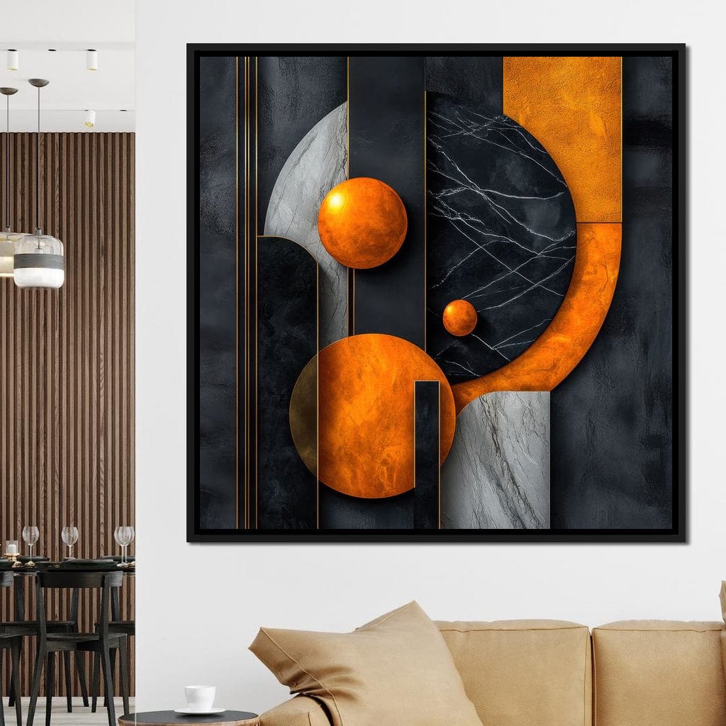 Sphere of Elegance Canvas Wall Art