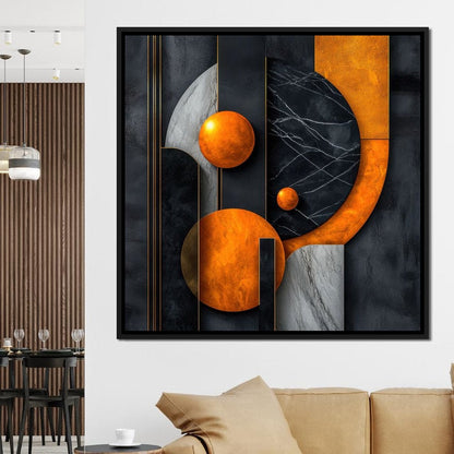 Sphere of Elegance Canvas Wall Art