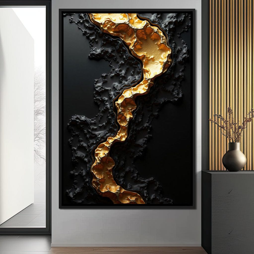 Veins of the Earth Canvas Wall Art