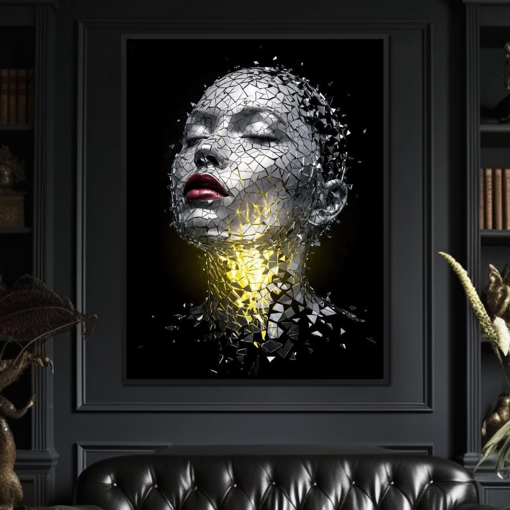 Kintsugi of the Soul Canvas Wall Art