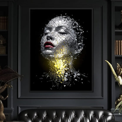 Kintsugi of the Soul Canvas Wall Art