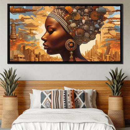African Portrait Izula Canvas Wall Art