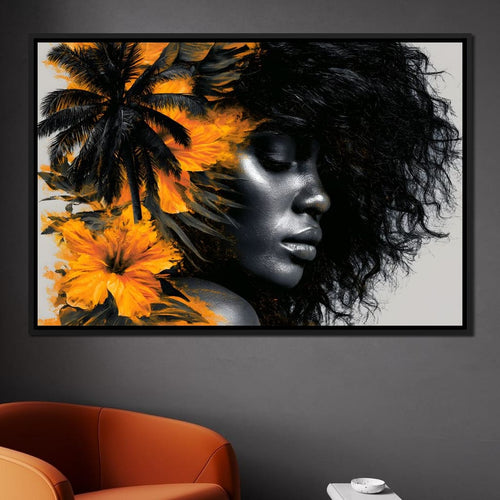 Golden Tropics Restless Soul Canvas Wall Art