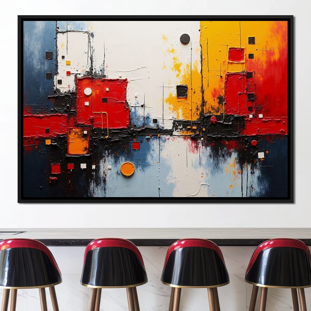 Urban Pulse Canvas Wall Art