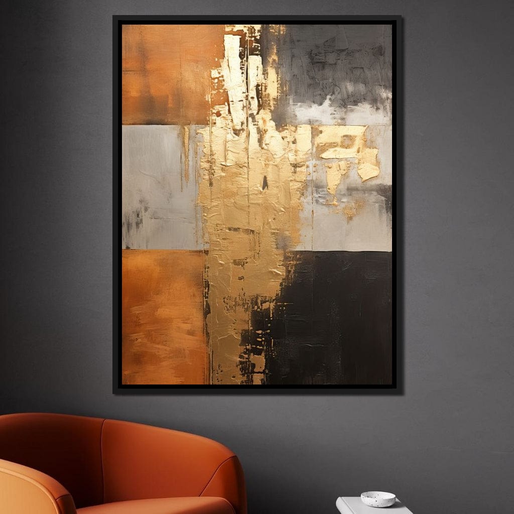 Eternal Golden Light Canvas Wall Art