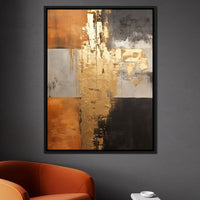 Eternal Golden Light Canvas Wall Art