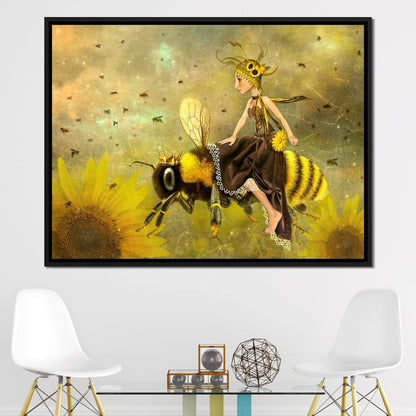 Queen Bee Canvas Wall Art