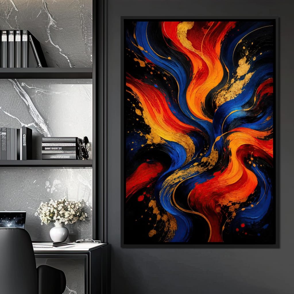 The Soul of the Brush Canvas Wall Art