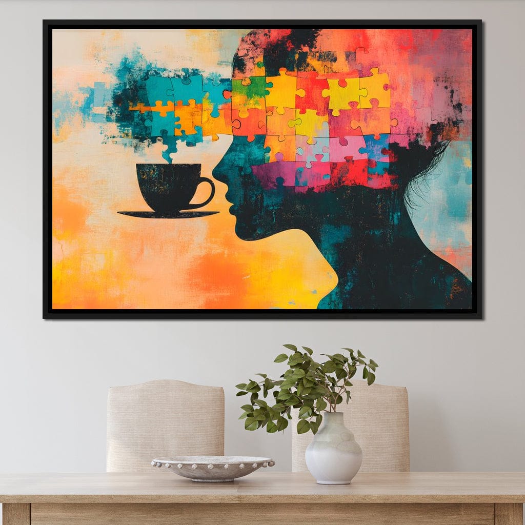 Mindful Puzzle Brewscape Canvas Wall Art