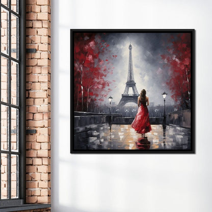 Romantic French Dream Canvas Wall Art