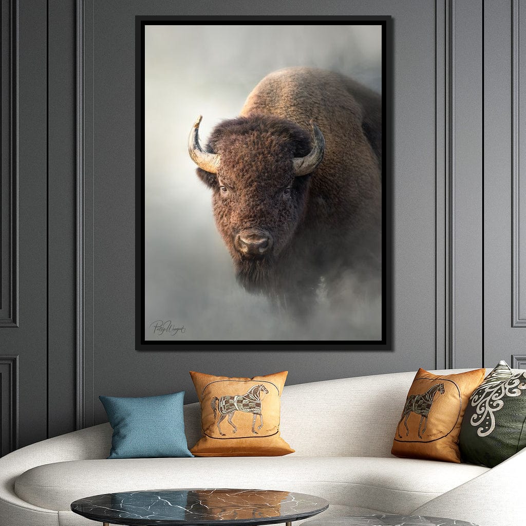 Bison 1 Canvas Wall Art