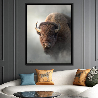 Bison 1 Canvas Wall Art