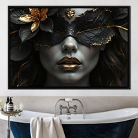 Noir Botanica Canvas Wall Art