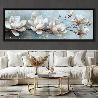 Blossoming Serenity Breeze Canvas Wall Art