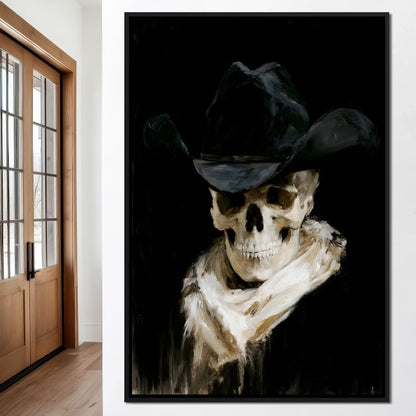 Last Ride of the Pale Outlaw Canvas Wall Art