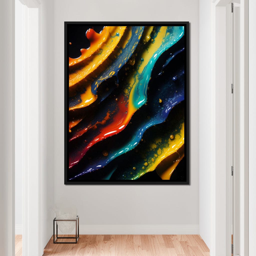 Colorful Contemporary Art 0080 Canvas Wall Art