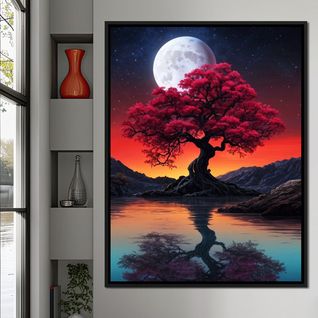 A Magical Evening Canvas Wall Art