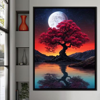 A Magical Evening Canvas Wall Art