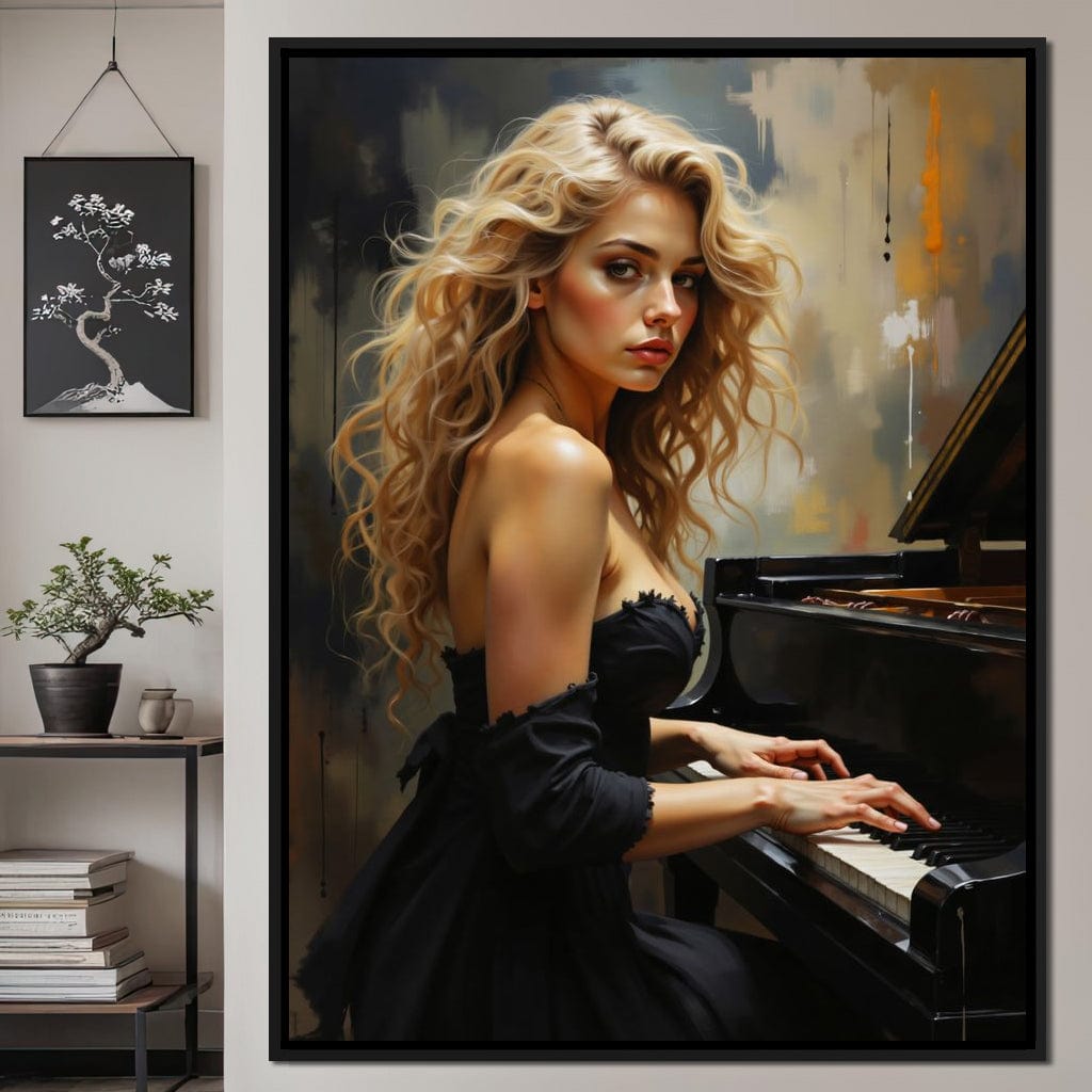 Female Portrait 327 Canvas Wall Art