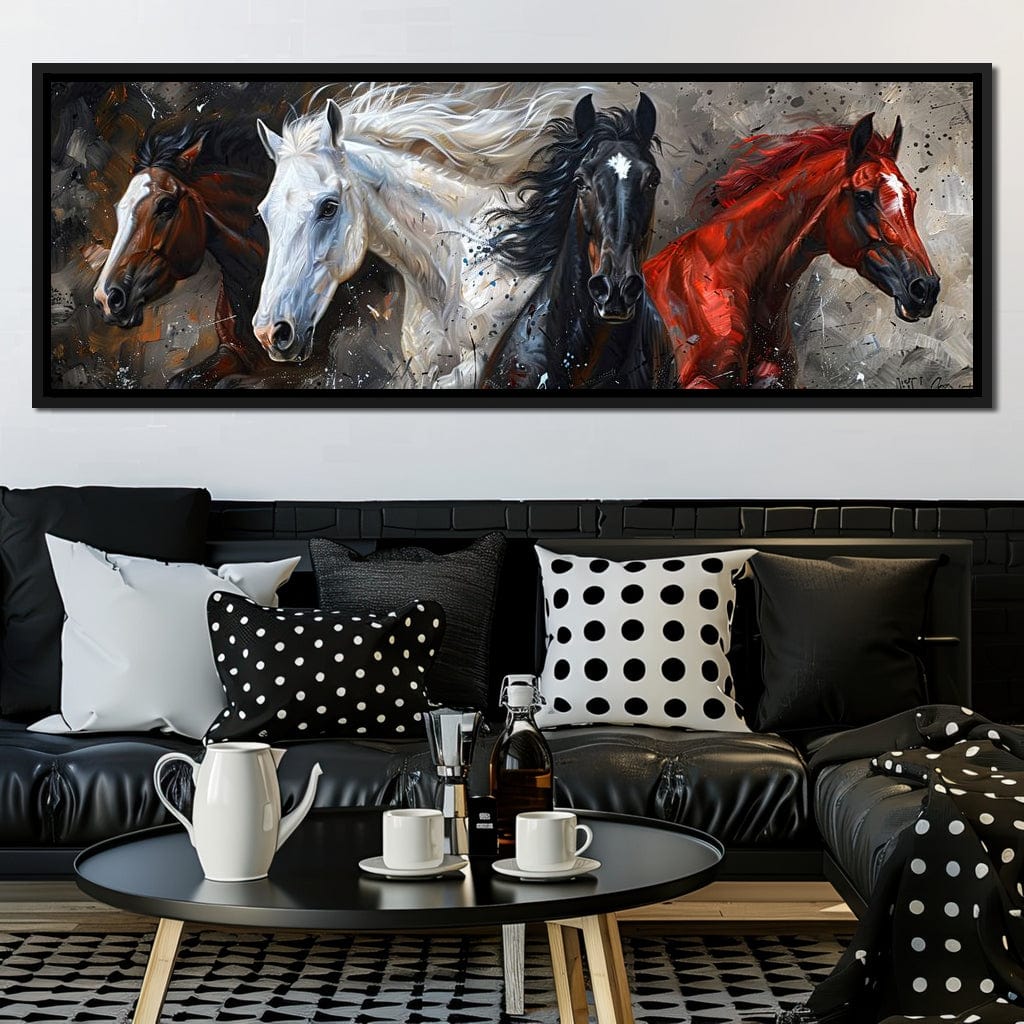 Gallop Through Wild Canvas Wall Art