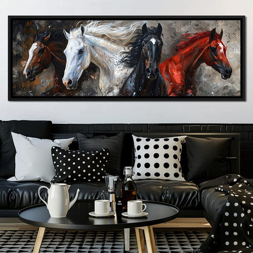 Gallop Through Wild Canvas Wall Art