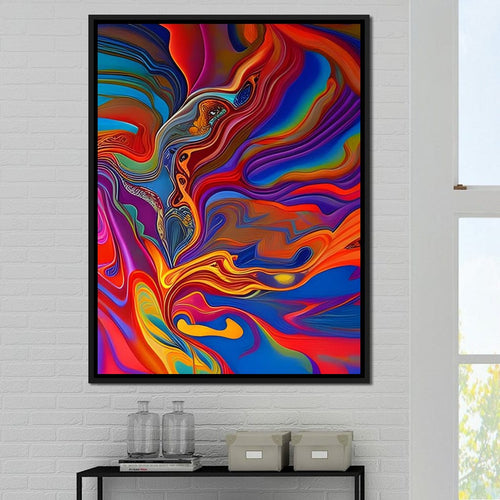 Colorful Contemporary Art 242 Canvas Wall Art