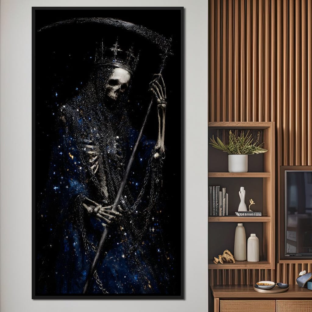 Celestial Reaper Star King Canvas Wall Art