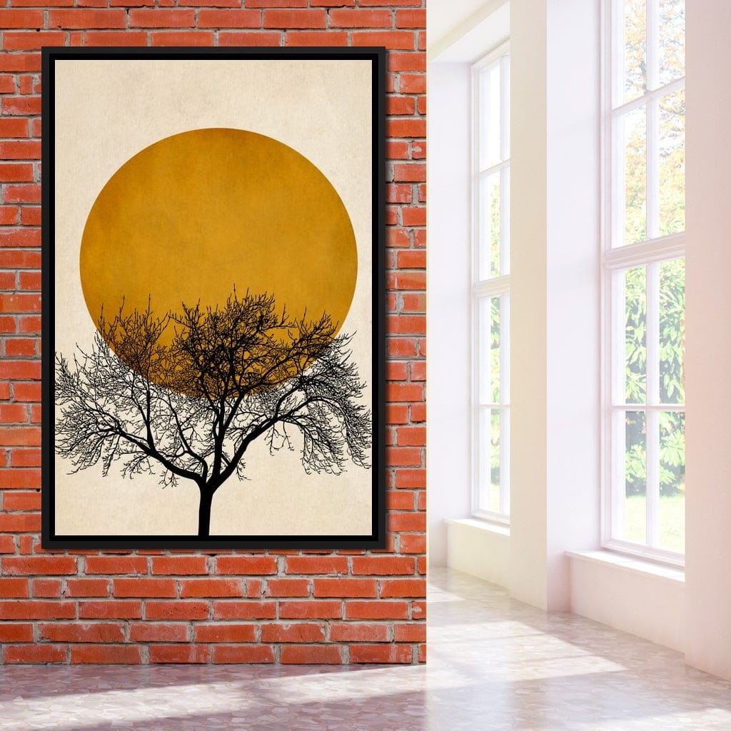 Wintermorgen Canvas Wall Art
