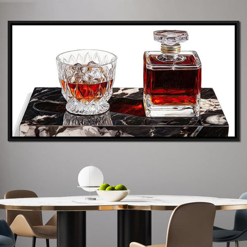 Refined Spirits Elegance Canvas Wall Art