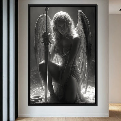 Ariel's Courage Canvas Wall Art