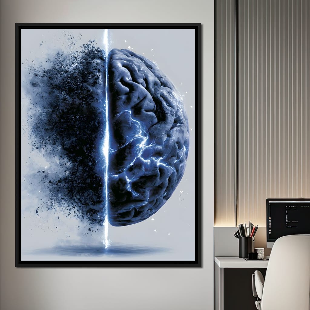 Fractured Reason Before The Storm Canvas Wall Art