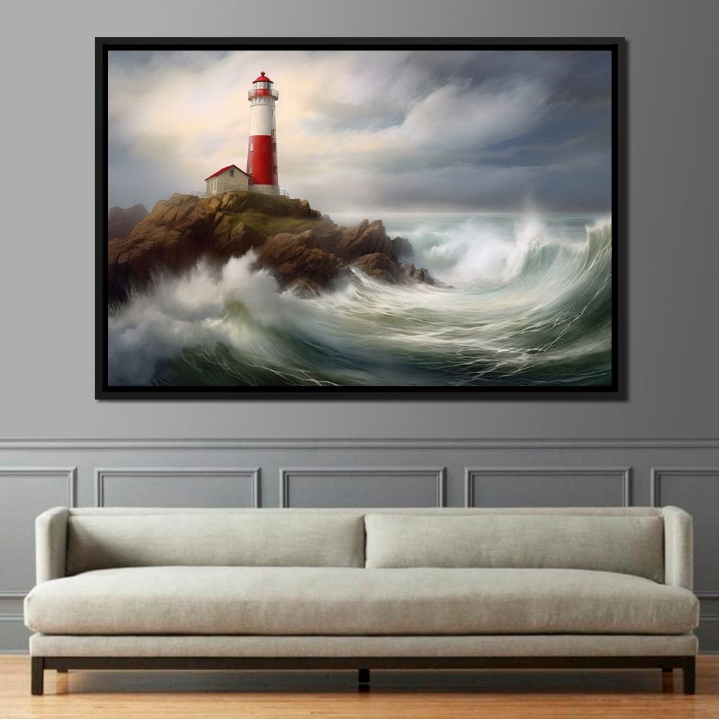 Captivating Lighthouse Canvas Wall Art