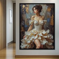 Female Portrait 334 Canvas Wall Art