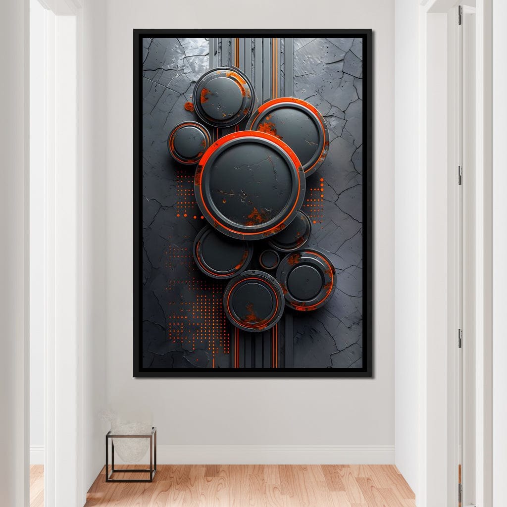 Colorful Modern Art 066 Canvas Wall Art