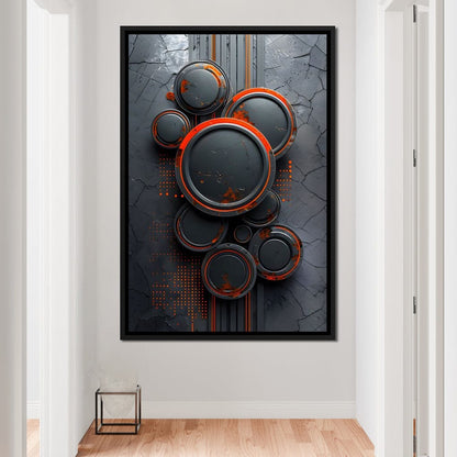 Colorful Modern Art 066 Canvas Wall Art