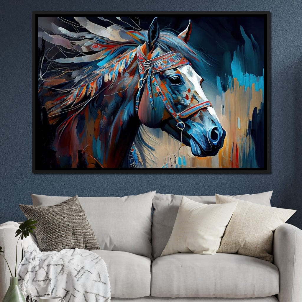 Cherokee Horse 3 Canvas Wall Art