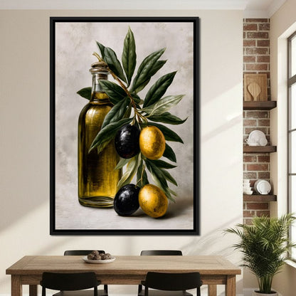 Harvest From The Mediterranean Grove Canvas Wall Art