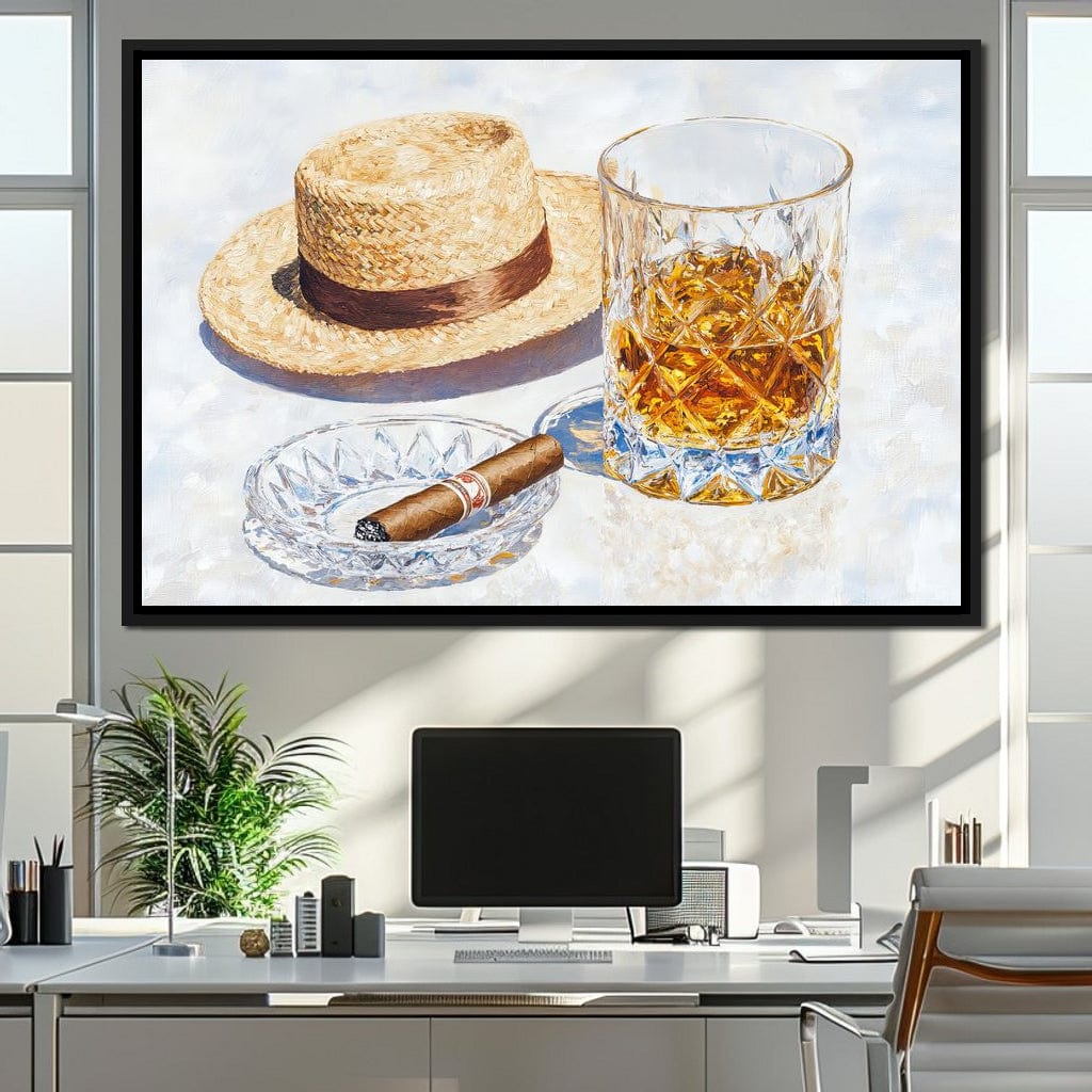Sunlit Cuban Leisure Canvas Wall Art