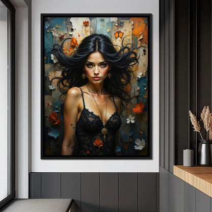 Female Portrait 330 Canvas Wall Art
